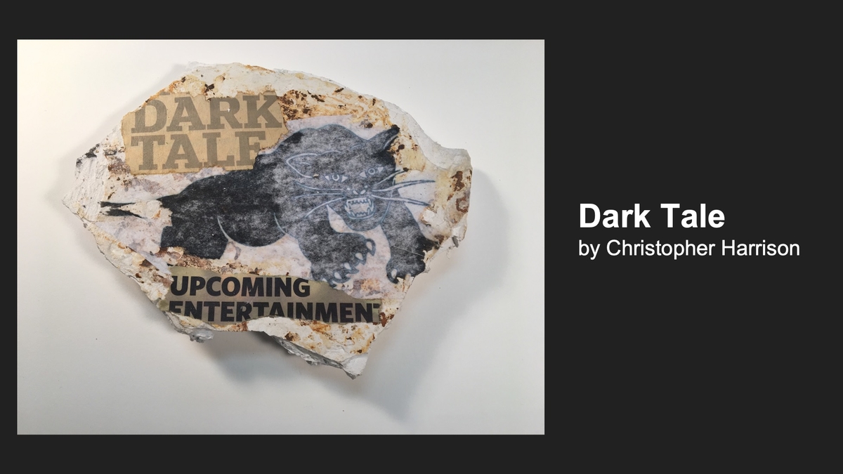 Minnesota Black Fine Art Virtual Show Slide 32- Dark Tale by Christopher E. Harrison